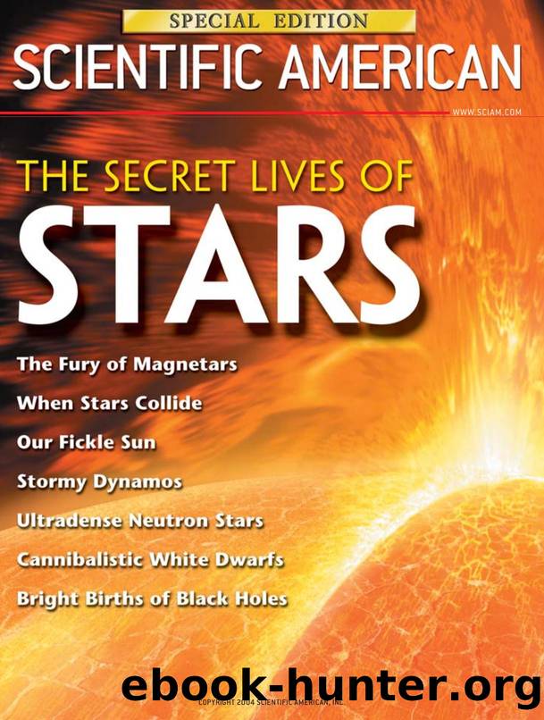 The Secret Lives of Stars by Scientific American Inc