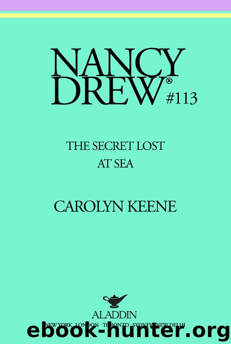 The Secret Lost at Sea by Carolyn Keene