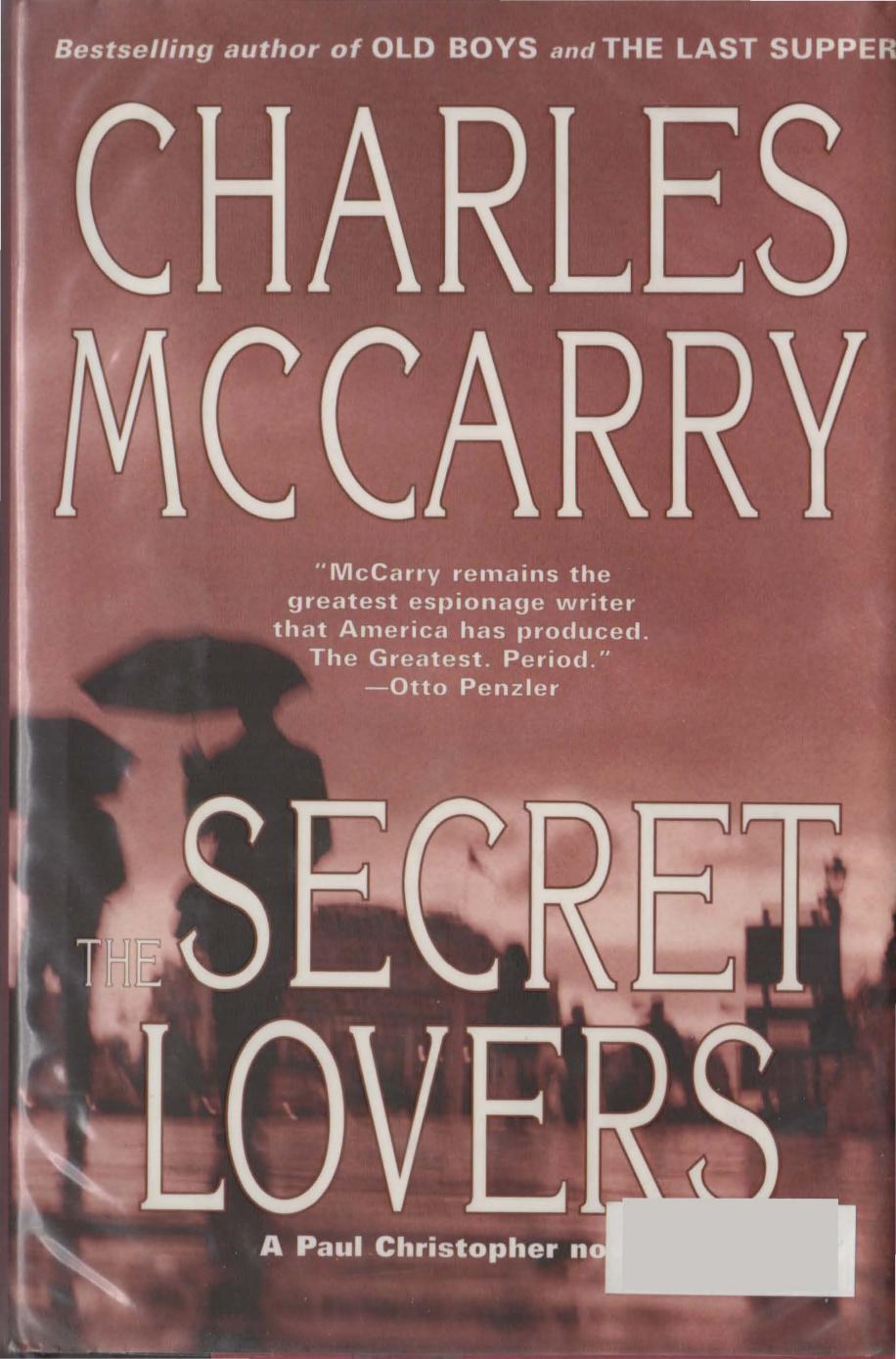The Secret Lovers - [Paul Christopher 03] by Charles McCarry