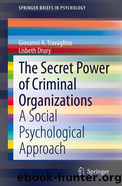 The Secret Power of Criminal Organizations by Giovanni A. Travaglino & Lisbeth Drury