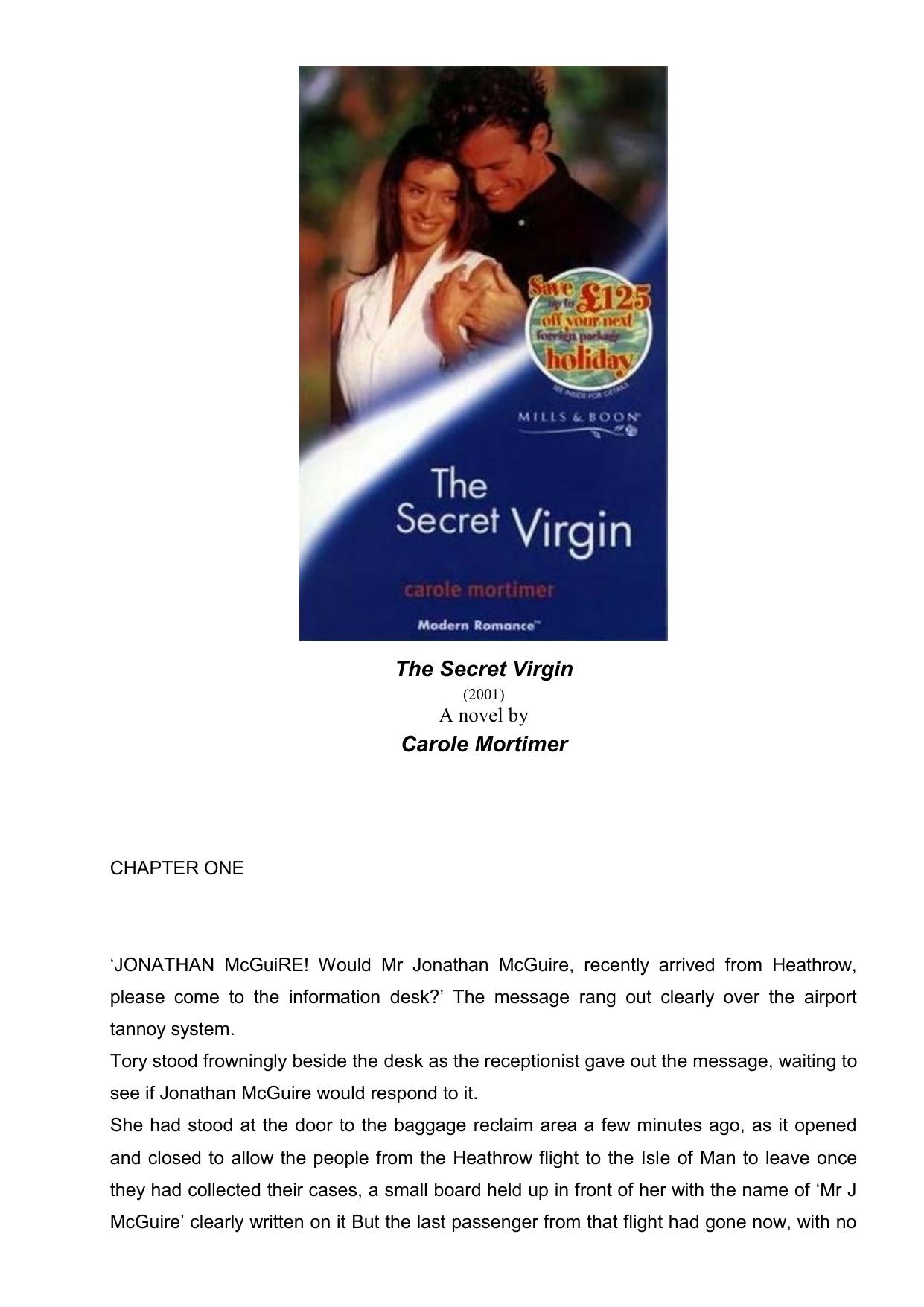 The Secret Virgin by user