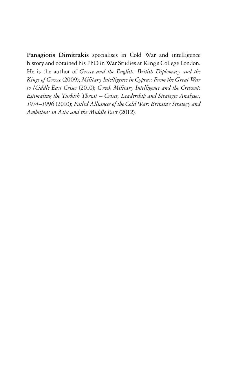 The Secret War in Afghanistan: The Soviet Union, China and Anglo-American Intelligence in the Afghan War by Panagiotis Dimitrakis