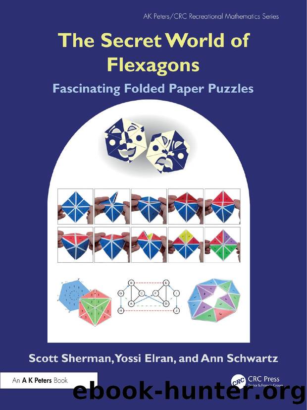 The Secret World of Flexagons: Fascinating Folded Paper Puzzles by Scott Sherman & Yossi Elran & and Ann Schwartz