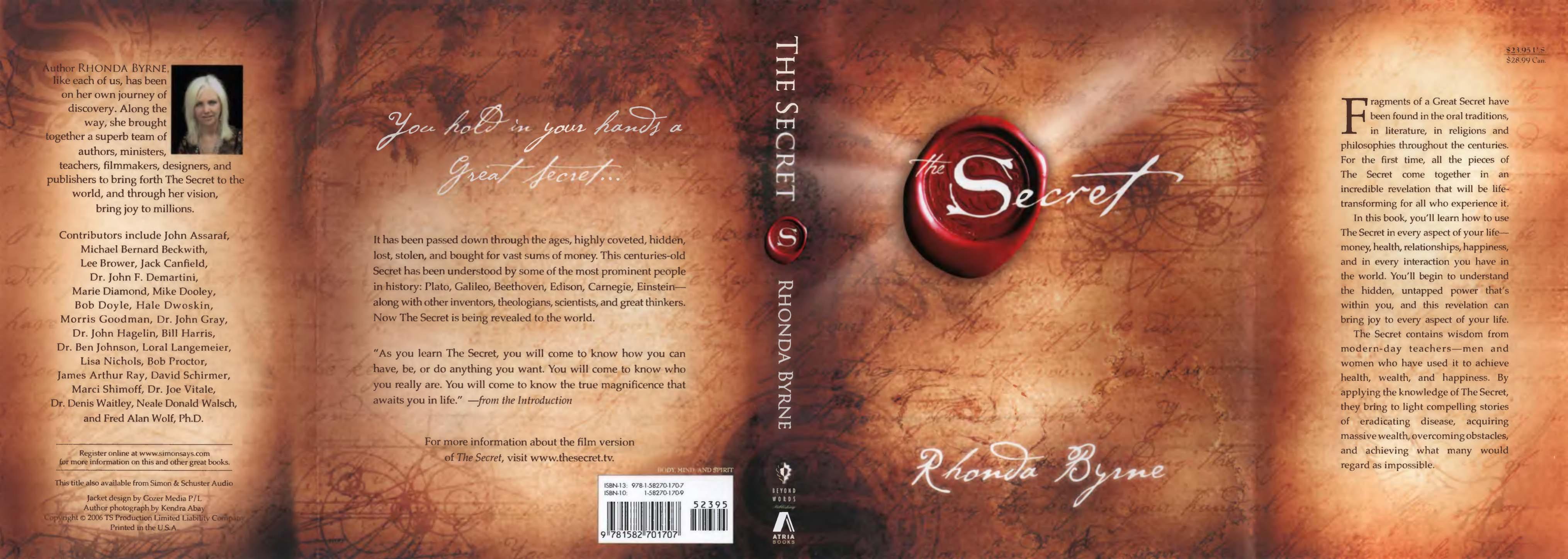 The Secret by Rhonda Byrne