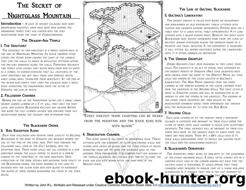 The Secret of Nightglass Mountain by John RL McNabb