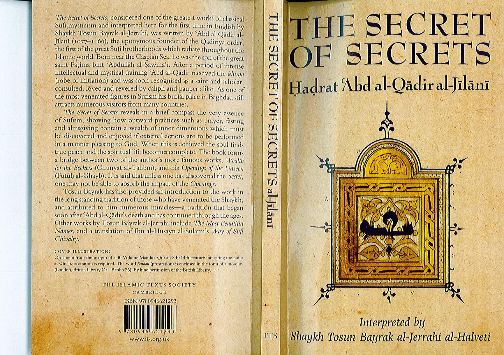 The Secret of Secrets by Hadrat Abd al-Qadir al-Jilani