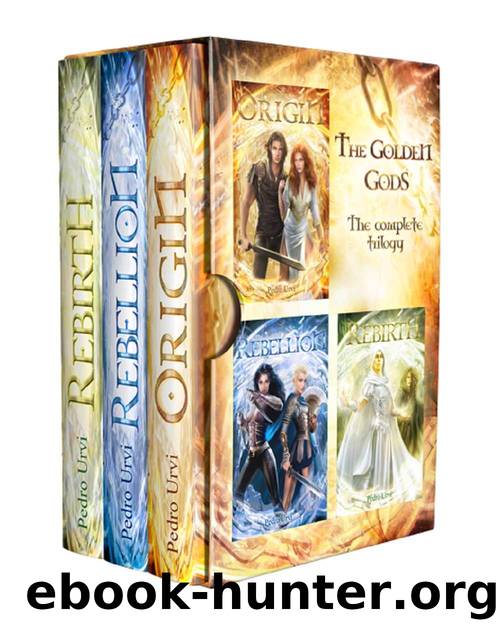 The Secret of the Golden Gods: Omnibus Edition (Books 1-3) Complete Series by Pedro Urvi