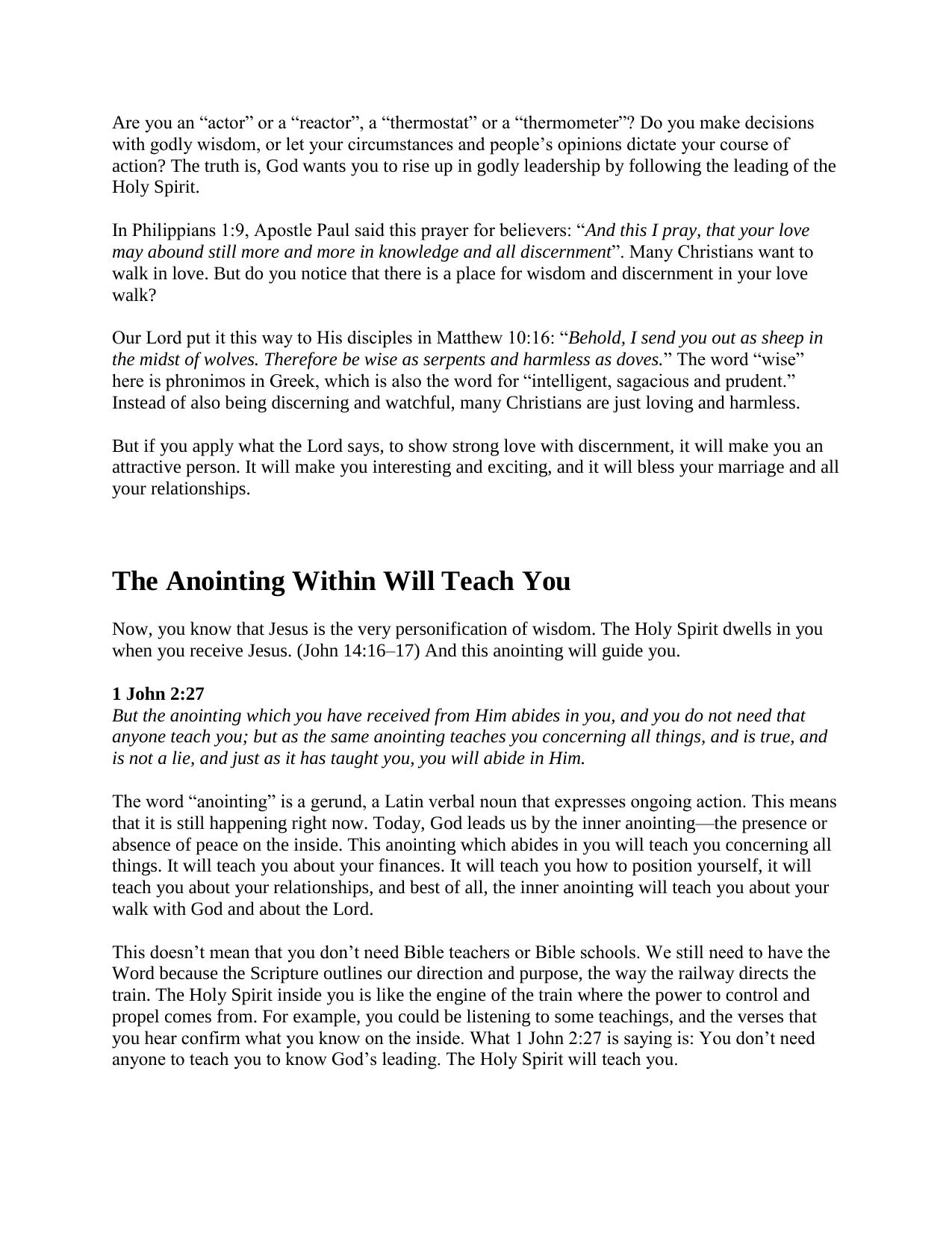 The Secret to Godly Leadership by NTMA