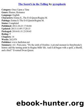 The Secret's in the Telling by pyrophoric