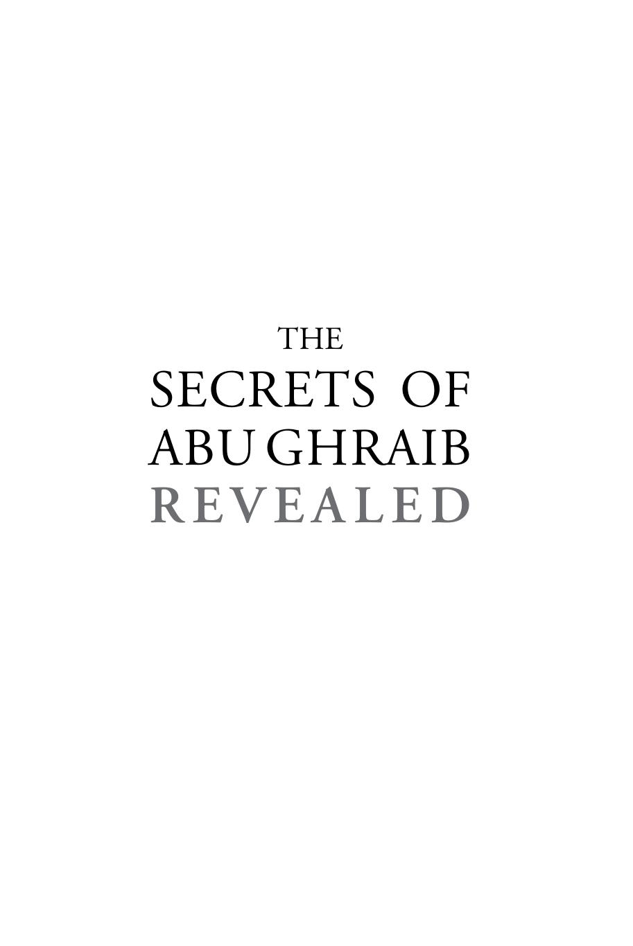 The Secrets of Abu Ghraib Revealed: American Soldiers on Trial by MICHAEL CLEMENS