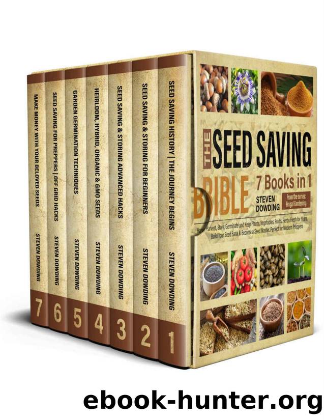 The Seed Saving Bible [7 Books in 1] by Dowding Steven