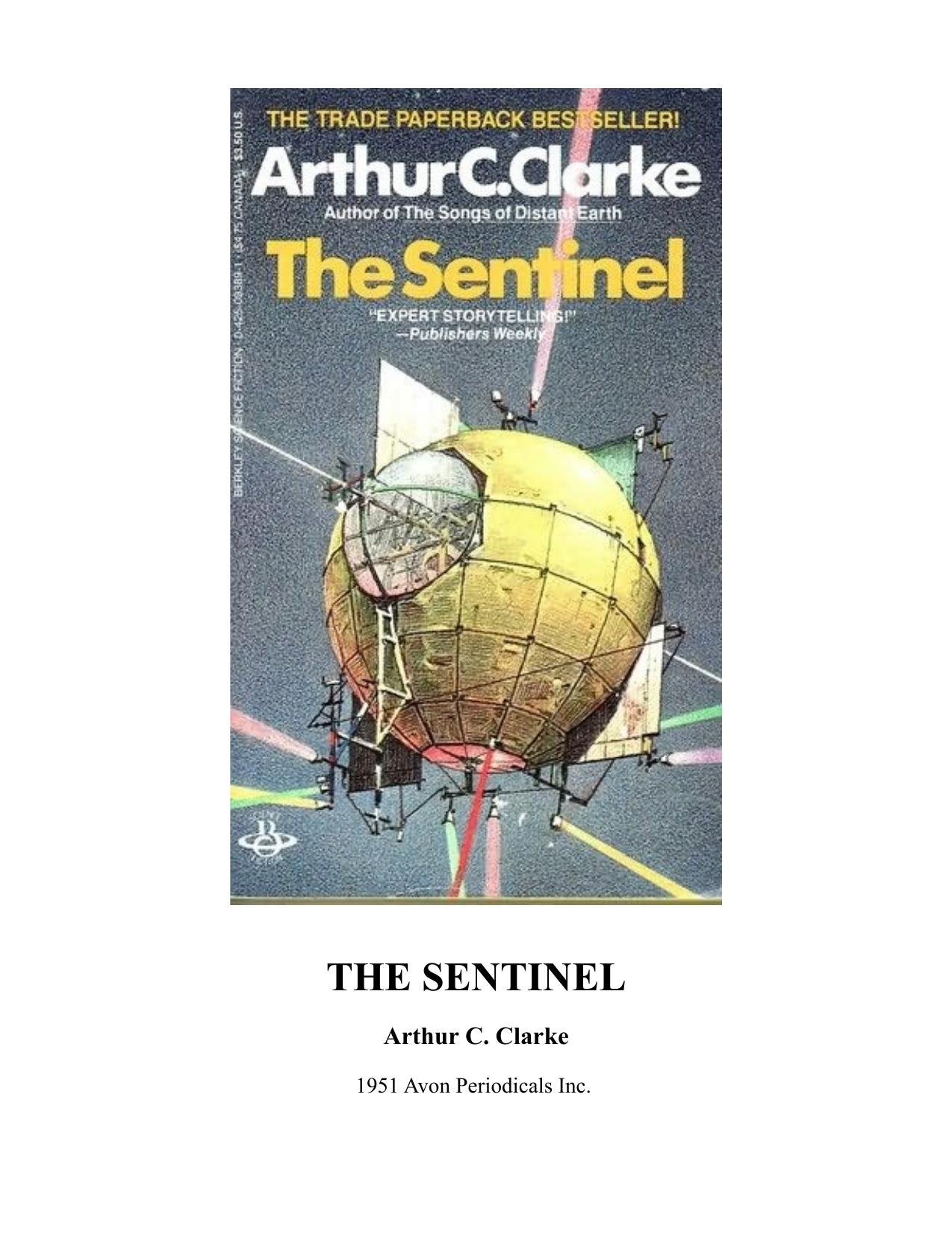 The Sentinel by Arthur C. Clarke