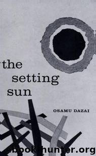 The Setting Sun by Osamu Dazai