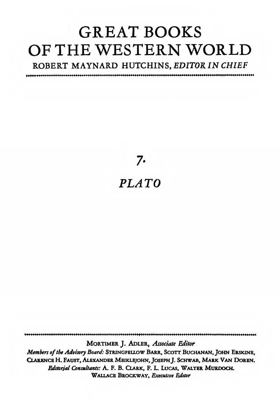 The Seventh Letter by Plato