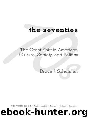 The Seventies by Bruce J. Schulman