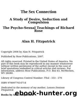 The Sex Connection by Alan H. Fitzpatrick