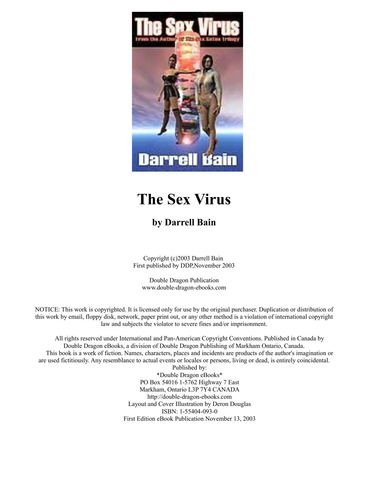 The Sex Virus by Darrell Bain