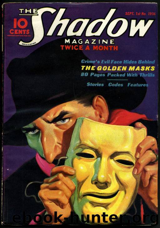 The Shadow - 109 - The Golden Masks by Maxwell Grant