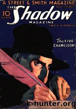 The Shadow 017 The Five Chameleons by Maxwell Grant