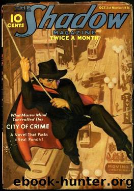 The Shadow 111 City of Crime by Maxwell Grant