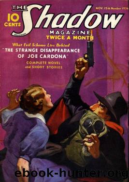 The Shadow 114 The Strange Disappearance of Joe Cardona by Maxwell Grant