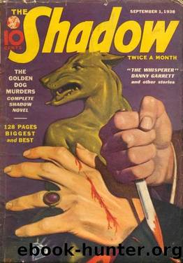 The Shadow 157 The Golden Dog Murders by Maxwell Grant