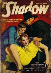 The Shadow 158 Crime Over Boston by Maxwell Grant
