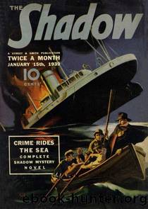 The Shadow 166 Crime Rides the Sea by Maxwell Grant