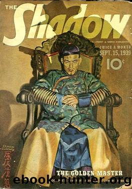The Shadow 182 The Golden Master by Maxwell Grant