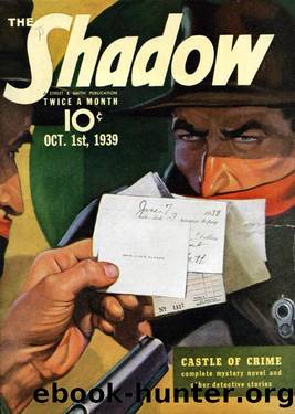 The Shadow 183 Castle of Crime by Maxwell Grant