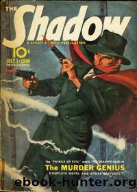 The Shadow 201 The Murder Genius by Maxwell Grant