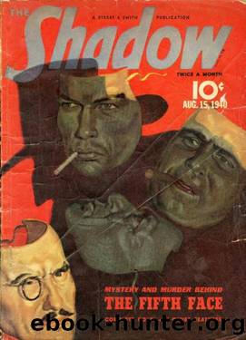 The Shadow 204 The Fifth Face by Maxwell Grant