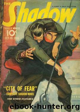 The Shadow 208 City of Fear by Maxwell Grant