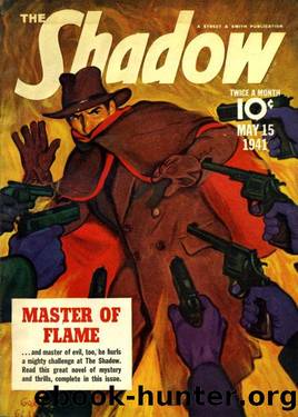 The Shadow 222 Master of Flame by Maxwell Grant