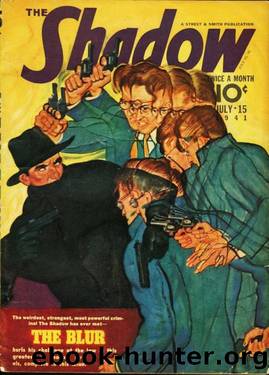 The Shadow 226 The Blur by Maxwell Grant