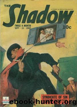 The Shadow 254 Syndicate of Sin by Maxwell Grant