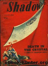 The Shadow 282 Death in the Crystal by Maxwell Grant