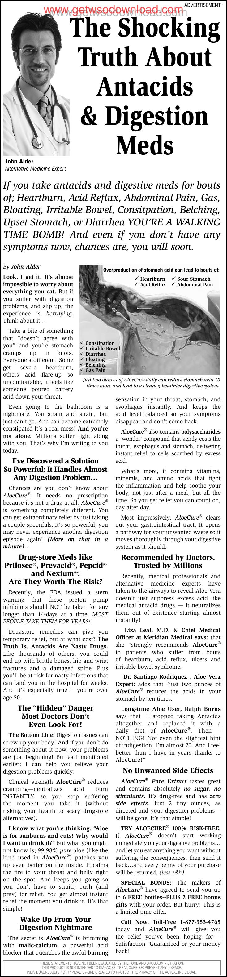 The Shocking Truth About Antacids by Unknown