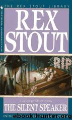 The Silent Speaker (Crime Line) by Rex Stout