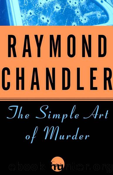 The Simple Art of Murder (Vintage Crime) by Chandler Raymond