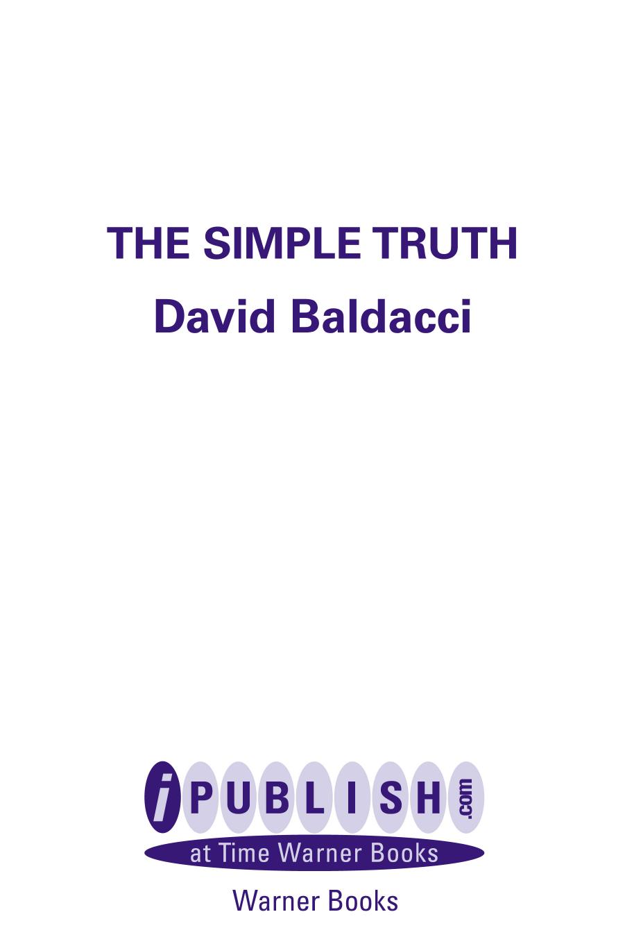 The Simple Truth by David Baldacci