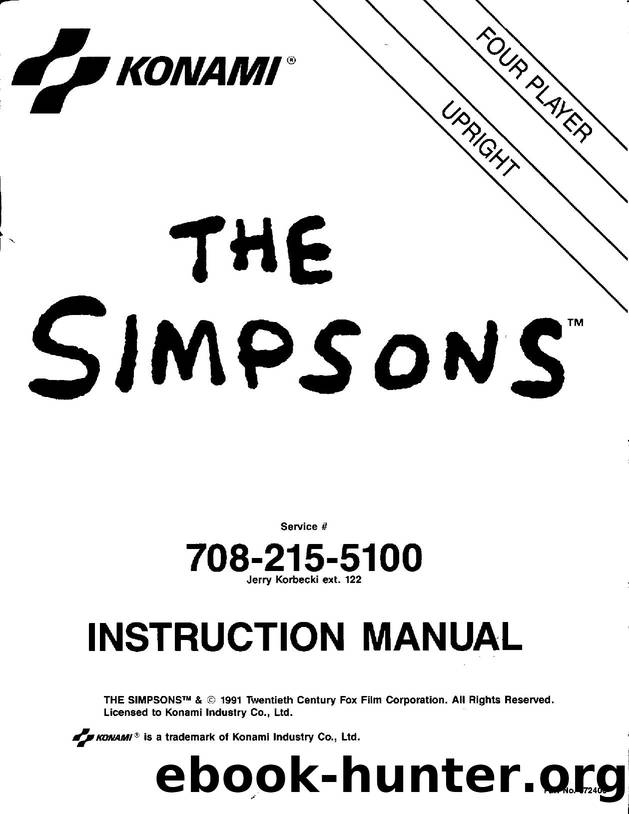 The Simpsons, by Konami (1991) by Unknown