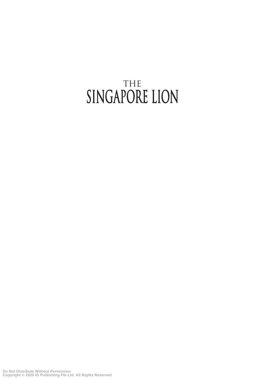 The Singapore lion : a biography of S. Rajaratnam by Irene Ng