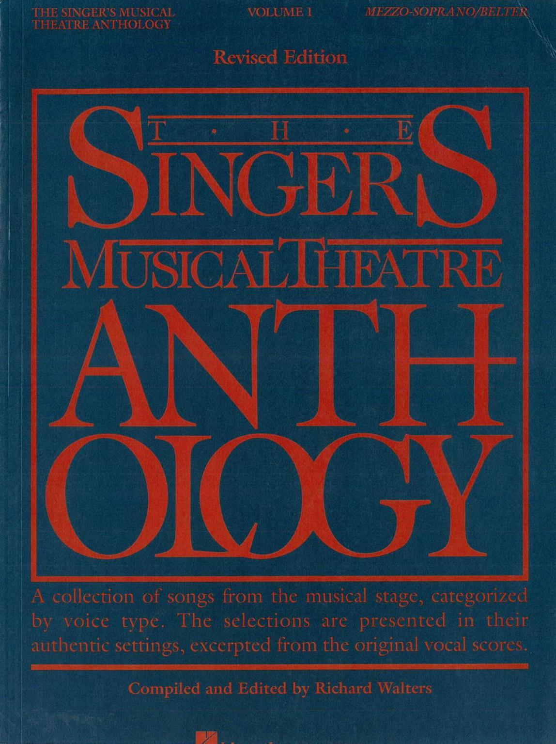 The Singer's Musical Theatre Anthology: Mezzo-Soprano Belter, Vol. 1, Revised by Mezzo Soprano-Belter Vol.1