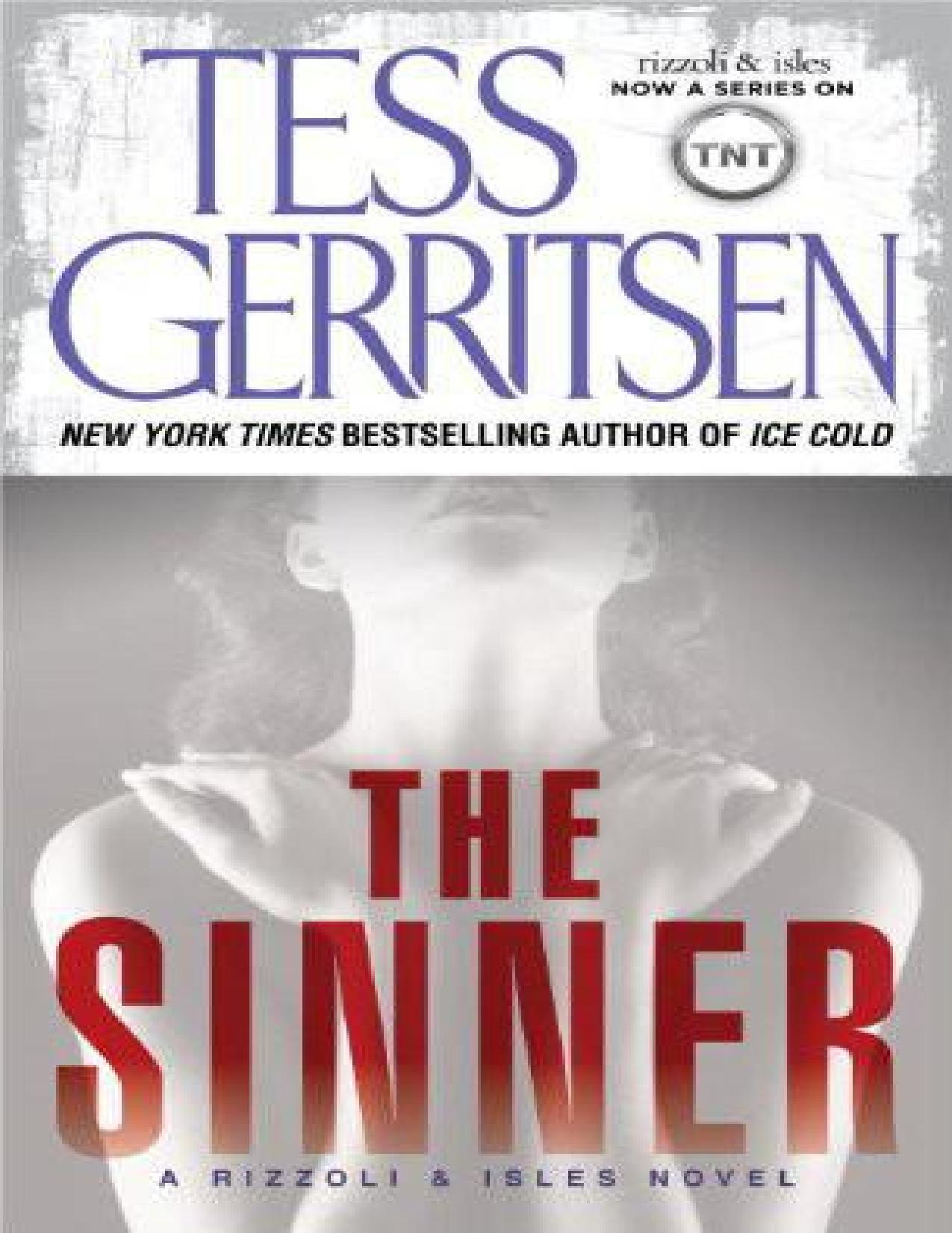 The Sinner: A Rizzoli & Isles Novel by Tess Gerritsen