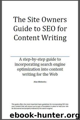 The Site Owner's Guide to SEO for Content Writing by Alan Bleiweiss