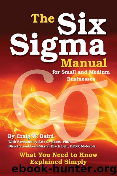 The Six Sigma Manual for Small and Medium Businesses by Craig Baird