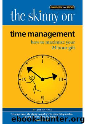 The Skinny on Time Management: How to Maximize Your 24-Hour Gift by Jim Randel