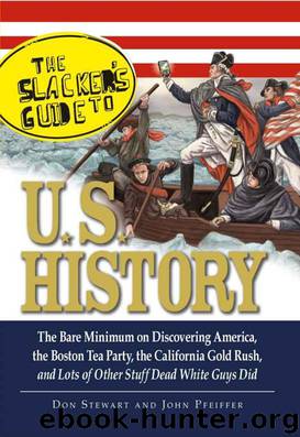 The Slacker's Guide to U.S. History: The Bare Minimum on Discovering America, the Boston Tea Party, the California Gold Rush, and Lots of Other Stuff Dead White Guys Did by Don Stewart