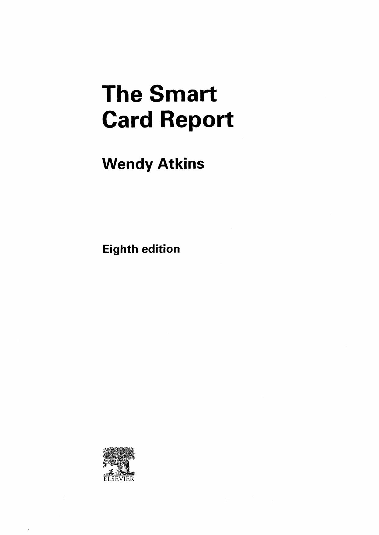 The Smart Card Report by Wendy Atkins; Jane Adams